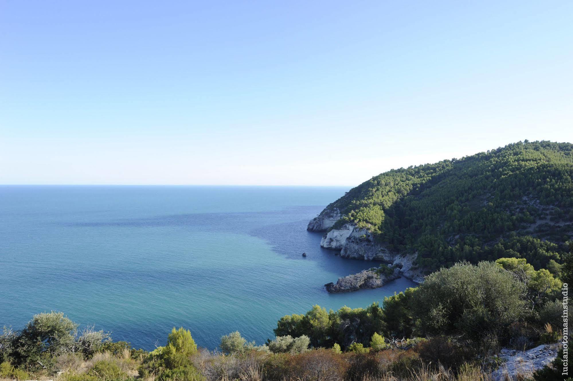 Pugnochiuso Resort - Hotel Del Faro ภายนอก รูปภาพ